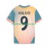 Camisola Manchester City Haaland 9 Homem Equipamento Quarto 2024-2025 Manga Curta